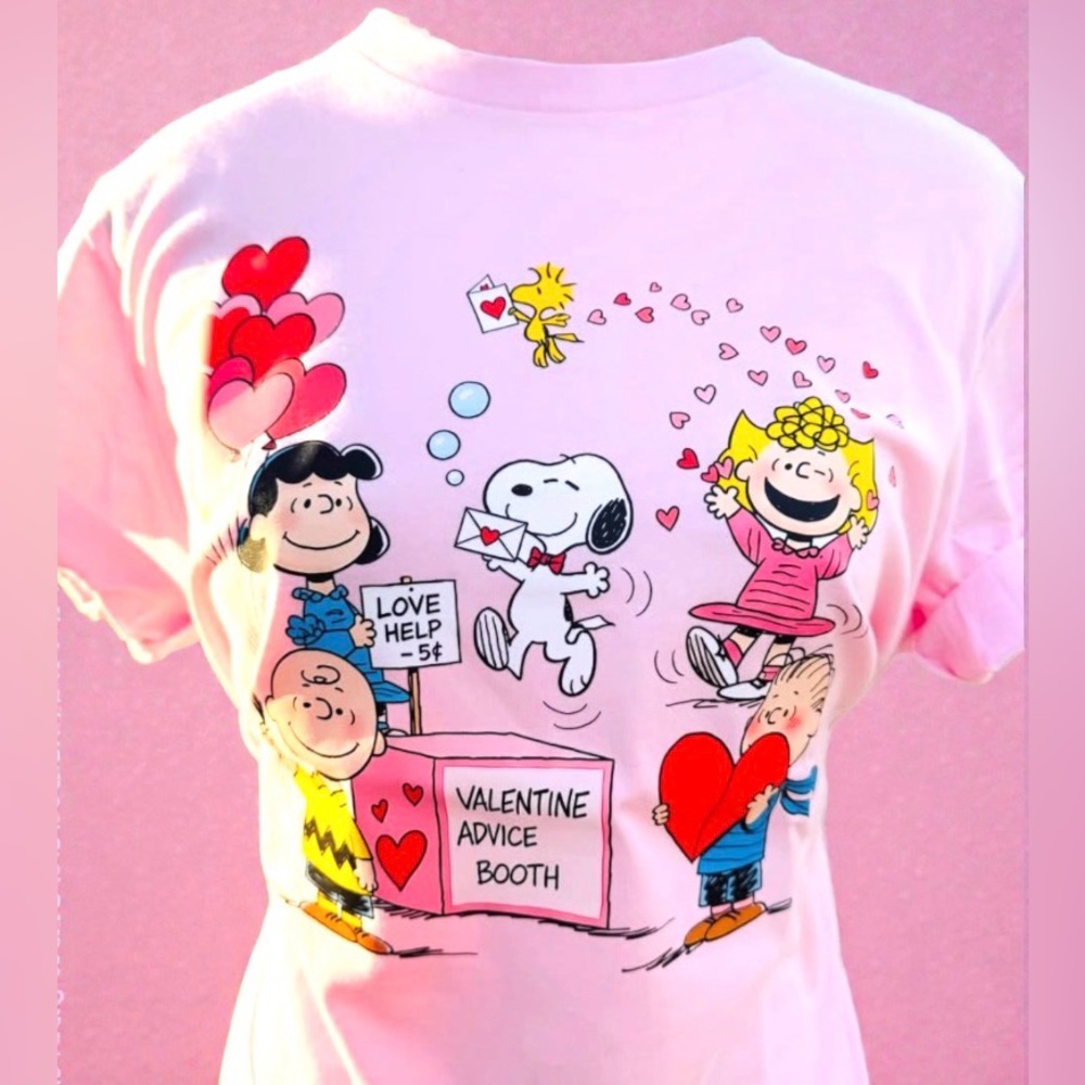 Pink Peanuts T-Shirt